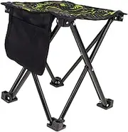 BESPORTBLE Outdoor Folding Stool Portable Travel Stainless Steel