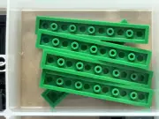 LEGO Parts - Green Plate 1 x 6 - No 3666 - QTY 5