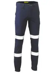 Bisley Taped Biomotion Stretch Cotton Drill Cargo Pants (BPC6028T)