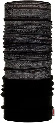 Buff Polar Anira, multifunctional headwear , color: Black/Grey , size: One Size