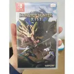 SWITCH 魔物獵人 MONSTER HUNTER RISE MHR 二手 特典已用 9新