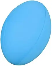 Uncoated Foam Rugby Ball, Blue