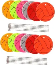 Abaodam Enhance Visibility Volleyball Reflective Pendants Keychain Adornments Backpack Decor Glow in Dark for Night Activities