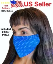Mask, Face mask Handmade face mask washable,Adult , Included2Filter PM2.5