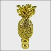BRASS PINEAPPLE ELECTRIC LIGHTING LAMP SHADE FINIAL (B)