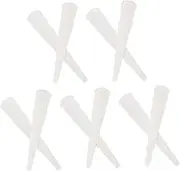 WATIIFUFU 10pcs Caulk Nozzle Tips Set Convenient Caulking Applicator for Efficient Glass Sealing User Friendly Tool for Home Repairs and Professional Finishing