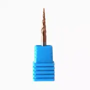 1pcs 1/8" Shank 0.5mm Tapered Ballnose TiSiN Coated CNC Router Bits