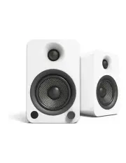 [Kanto] YU4 140W Powered Bookshelf Speakers With Bluetooth And Phono Preamp- Pair in White