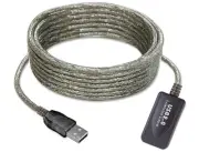 Premium USB 2.0 Active Extension Cable With Hardware Booster Chip - 33 Feet