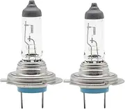 2Pcs H7 White Car Headlight 12V 55W Auto Halogen Bulbs Quartz Glass Head Lamps Low Beam High Beam Lights