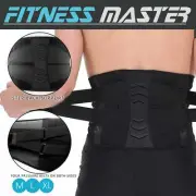 Waist Support Brace Lumbar Lower Back Belt Posture Trimmer Strap Pain Relief