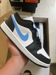 Jordan 1 Low Black University Blue 2021