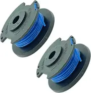 Replacement RAC124 1.6 mm Spool Trimmer Line Compatible with Ryobi OLT1832 18V ONE+ Cordless Grass Trimmer, fit RLT2925, RLT1830LI, OLT1831, RLT1825M13 (2pcs) by Mumaxun