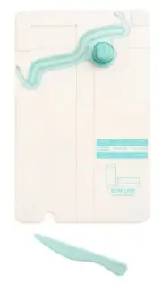 We R Memory Keepers Punch Board-Slimline Card