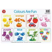 Learning Can Be Fun Colours Are Fun Double-sided Chart