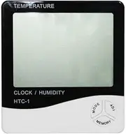 Digital Hygrometer Thermometer Indoor H Dity Gauge Tempe Ure Indicator Accu E Room Thermometer for Home Office School Black & White