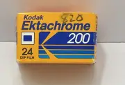 Kodak Ektachrome 200 35mm Color Slide Film 24 Expired Film Expired March 1992
