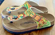 Birkenstock Papillio GIZEH African Wax Gold Normal Fit RARE EU 36
