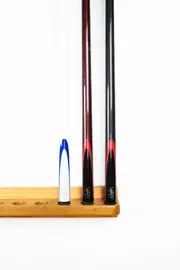 Grafex Supreme Graphite Pool Snooker Billiard Cue SET of 3 Black White Burgundy