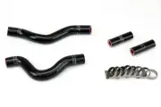 HPS Black Silicone Radiator Hose Kit for Suzuki 01-11 RM250 coolant RM 250 Clamp