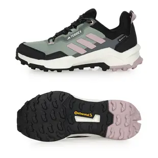 ADIDAS 女戶外防水越野慢跑鞋-GORE-TEX 越野 慢跑鞋 愛迪達 霧綠粉黑 (8.4折)