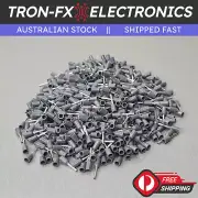 1000Pcs E0508 22AWG 0.5mm² GREY Insulated Ferrule Bootlace Terminals Crimp