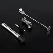 Stainless Steel Cocktail Mixing Tool Set Home Bar Party (Mingzhepaf846eibg-01)