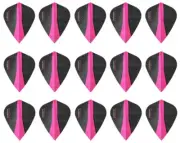 5 Sets Harrows Retina 100 Micron Kite Dart Flights - Ships W/Tracking - Pink