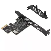 PCI-E To USB3.2 GEN1 Expansion Card 5Gbps Front Type-E A-Key Adapter Board