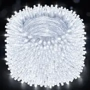 1300LED Outdoor Christmas Lights - 512FT, 8 Modes, Timer, Waterproof, Plug-in...