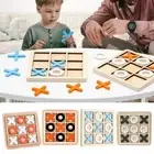 Home Desk Decoration Kids Family Games Tic Tac Toe Board Game Table Toy