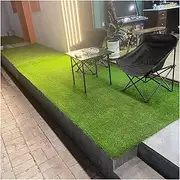 Artificial Grass Synthetic Artificial Grass Turf, 3cm Thick High Density Faux Grass Turf, Outdoor Pet Dog Astroturf Rug，Landscape Backyard Playground Synthetic Lawn