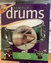 Simply Drums 64 Page Book & 76 Minute DVD Over The Total Drumming Course
