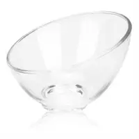 在飛比找ETMall東森購物網優惠-新款創意斜口玻璃碗冰淇碗甜品碗沙拉碗調料碗刨冰碗創意家居常用