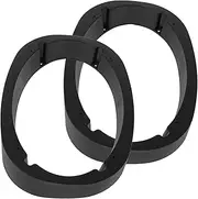 BUGUUYO 1 Pair Car Speaker Spacer Rings Thickened Adapter for Speakers Mounting Rings for Enhanced Sound Experience and Shock Absorption