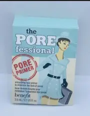 NEW Benefit The POREfessional Pore Primer | 0.1 oz / 3mL sample, includes box