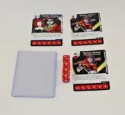 DC Dice Masters Batman * HARLEY QUINN * Set RARE OP Uncommon CUR + 4 DICE #95