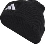 [adidas] Unisex Adult's New Logo Beanie Cuff, Black, OSFM