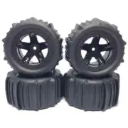 4x RC Snow Tires RC 1/16 1/14 Buggy Tires 12mm Hex for Wltoys 144001 HBX MJX ZWN