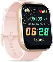 BENIO Health & Fitness Tracker, 2.02" Smart Watch 24/7 Heart Rate SpO2 Sleep Tracker, Multi-Sport Mode Activity Trackers, 21-Day Battery, Waterproof Step Calorie Counter Pedometer for Android iOS