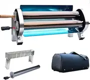 Portable BBQ Grill,Solar BBQ Cooker,Home Oven, for Commercial Smokeless Barbecue,Comes with a Portable Storage Bag,Suitable for Camping,Outdoor,Park,Courtyard,Light-Electricity-Carbon
