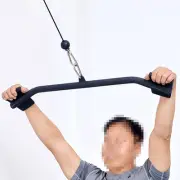 Pull Down Bar Spreader Bar Push Down Grip for Back Home Gym Muscle Building