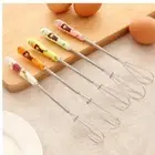 Egg Manual Whisk Coffee Milk Beater Mixer Tool Cooking Stainless Steel