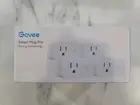 Govee Smart Plug Pro Energy Monitoring WiFi Bluetooth Plug 4 Pack Alexa & Google
