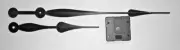 LONG CLOCK HANDS 12" & HIGH TORQUE MOTOR Quartz Clock LONG shaft passes 5/8"