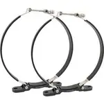 Aeroflow Mounting Bracket Dry Sump Tank9" Diameter 77-1053 Pair Black - AF77-1063