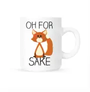 Oh, For Fox Sake! - 11 oz Ceramic Coffee Mug / Tea Cup Spider Man Dr Strange