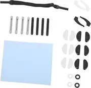 [HAWILLOSCH] 1 Set Eye Anti-slip Suit Glasses Strap Glasses Chain Glasses Holder Strap Glasses Tightener Glasses Ear Hook Temple Tips for Eyeglasses Eye Glass Holder Nose Pads