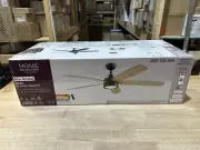 HDC Driskol 60” White Color Changing LED Matte Black Smart Ceiling Fan