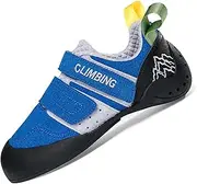 [ZHENSI] Rock Climbing Shoes Men Women Kids Beginners Professional Bouldering Shoes Lightweight Non-Slip
